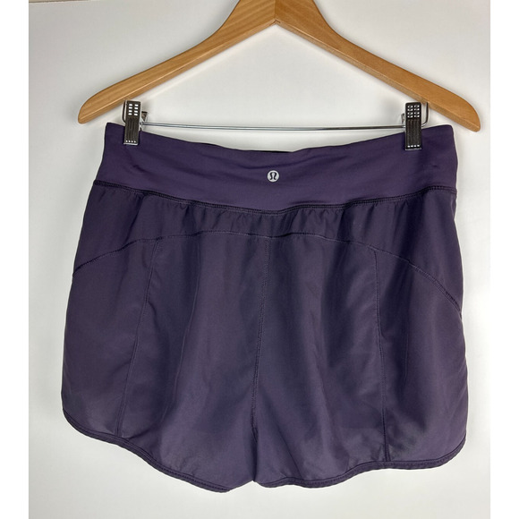 Lululemon Lean In Short 2” Boysenberry Purple Ultra High Rise Women's Size 12 - Picture 10 of 16